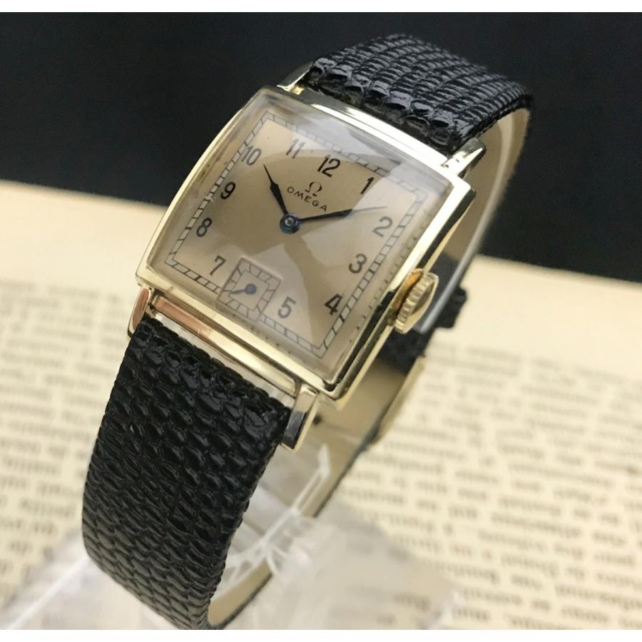 OMEGA（オメガ） スクエア カレ WW2 14K Gold Filled ミリタリー 中古