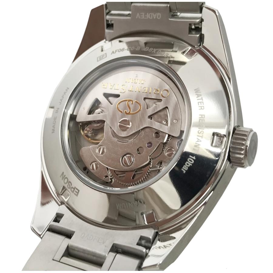 オリエントスター アーバンスタンダード Wz0021af 中古 メンズ腕時計 チタニウム 自動巻き パワーリザーブ ネイビー B 時計専門店forest 通販 Yahoo ショッピング