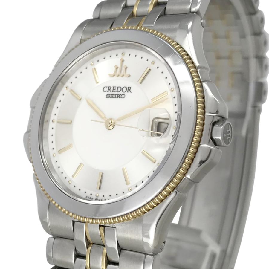 CREDOR クレドール パシフィーク 8J82 6A20 K18YG SS セイコー SEIKO