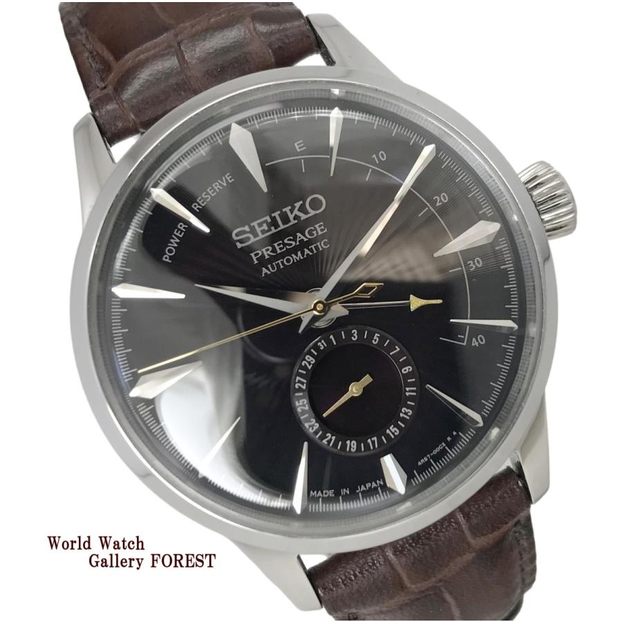 SEIKO セイコー プレサージュ 4R57 00E0 メンズ腕時計 中古 自動 SEIKO セイコー プレサージュ 4R57 00E0 メンズ腕時計 中古 自動
