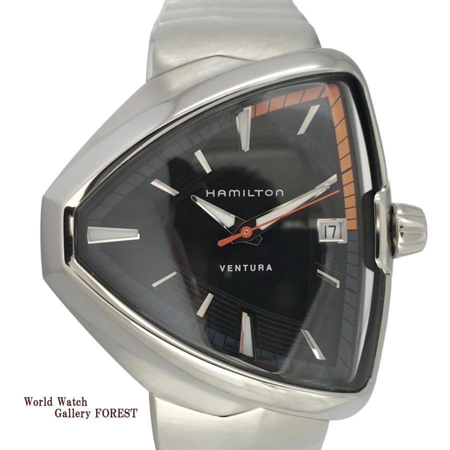 HAMILTON ベンチュラ エルヴィス80 H245510 メタルバンド HAMILTON（ハミルトン） ベンチュラ エルヴィス80 中古 メンズ腕時計