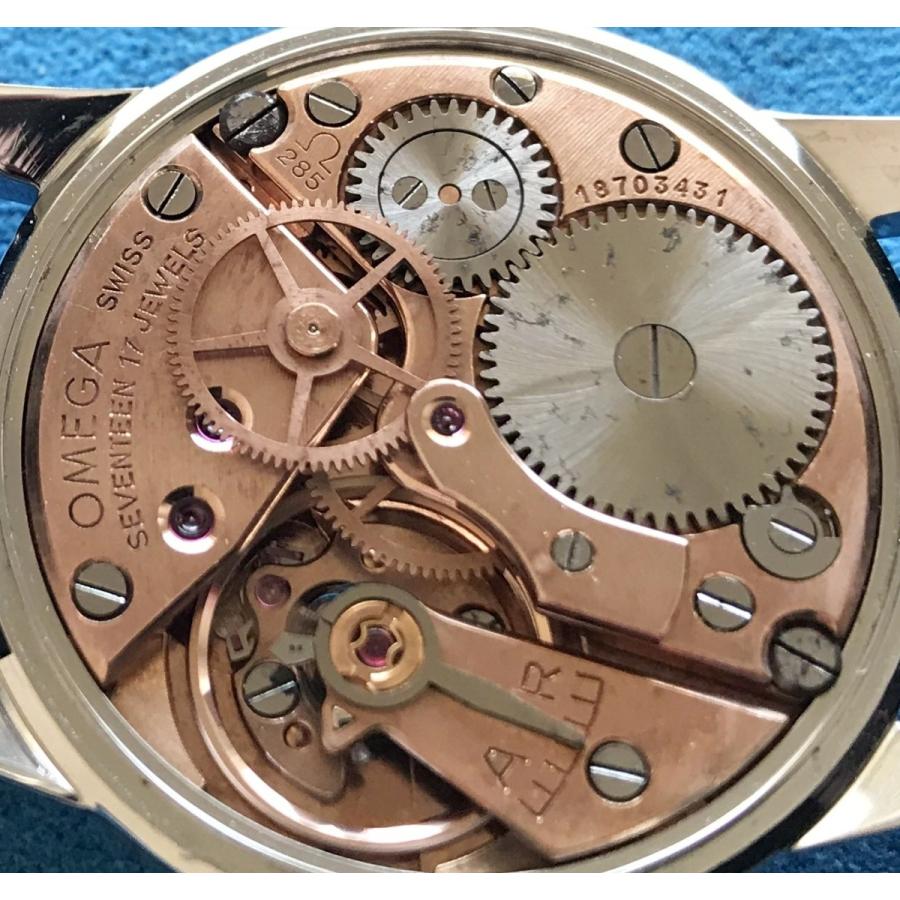 オメガ　cal.285　14772 SC-61　 ゴールド手巻きメンズ腕時計稼働 OMEGA（オメガ） OMEGA 14772 SC-61 ヴィンテージ Cal.285 手巻き