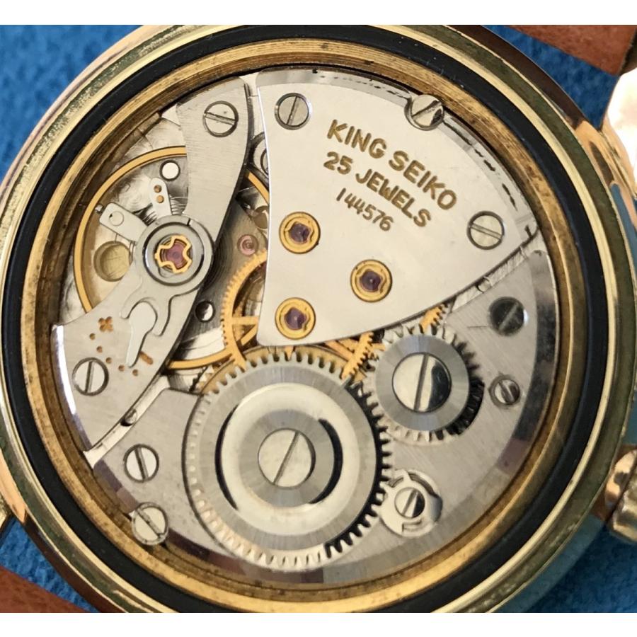 キングセイコー　ファースト　盾メダル　メンズ腕時計 Grand Seiko 仕上げ済み キングセイコー King ファーストモデル