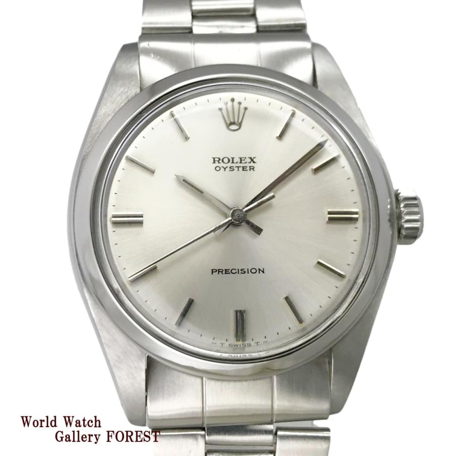 ROLEX ロレックス オイスター プレシジョン Ref 6426 アンティーク ヴィンテージ SS シルバー文字盤 手巻き 中古 メンズ腕時計 美品  :c810764602:時計専門店FOREST - 通販 - Yahoo!ショッピング