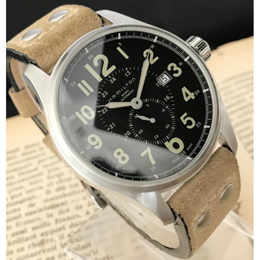 HAMILTON（ハミルトン） カーキ オフィサー 中古 メンズ腕時計 H706550