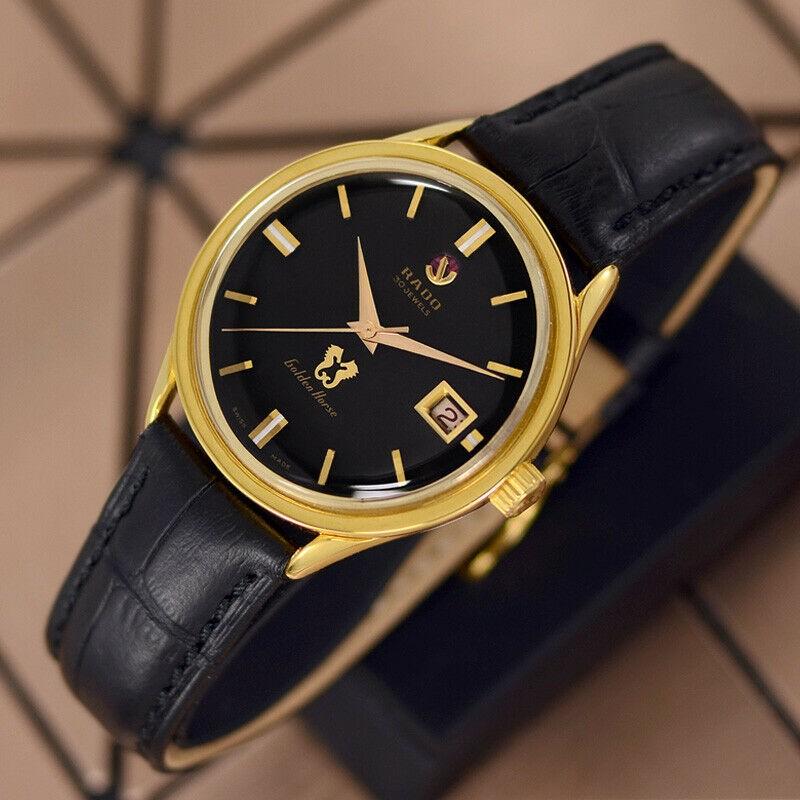 RADO ラドー ゴールデンホース　腕時計　メンズ アンティーク RADO 【訳アリ品】ラドー ゴールデンホース 初期モデル 七宝