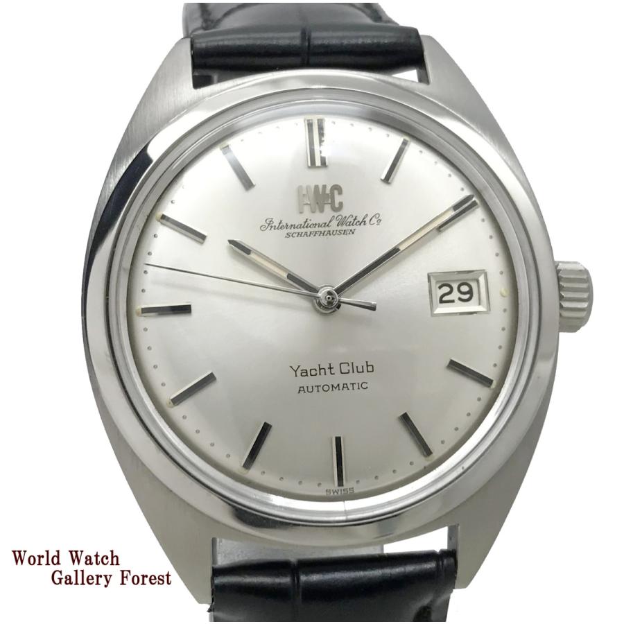 <美品・OH済>IWC ヨットクラブ　cal.8541b オールドインター IWC オールドインター ヨットクラブ ブルー 希少 5姿勢差調整機