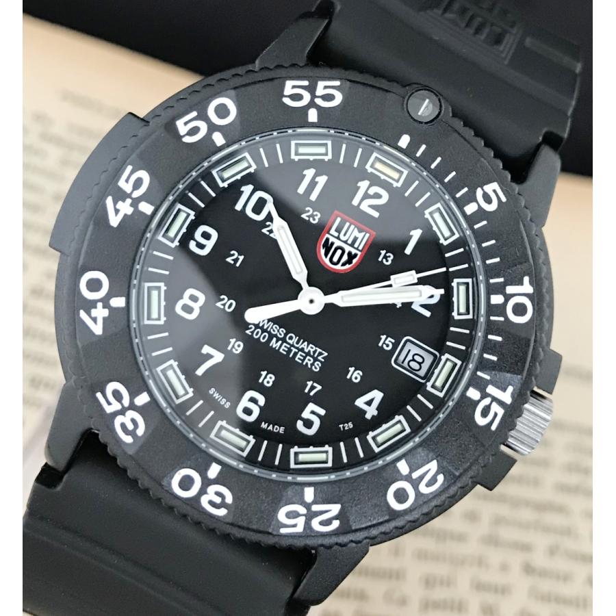 ルミノックス LUMINOX ネイビーシールズ 3000シリーズ 3900 V3 中古 クオーツ メンズ腕時計 カーボン ラバー