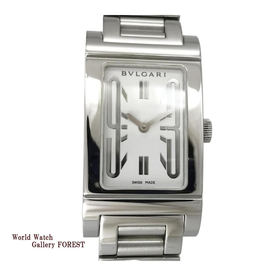 ブルガリ BVLGARI レッタンゴロ RT39S 中古 レディース腕時計 クオーツ 
