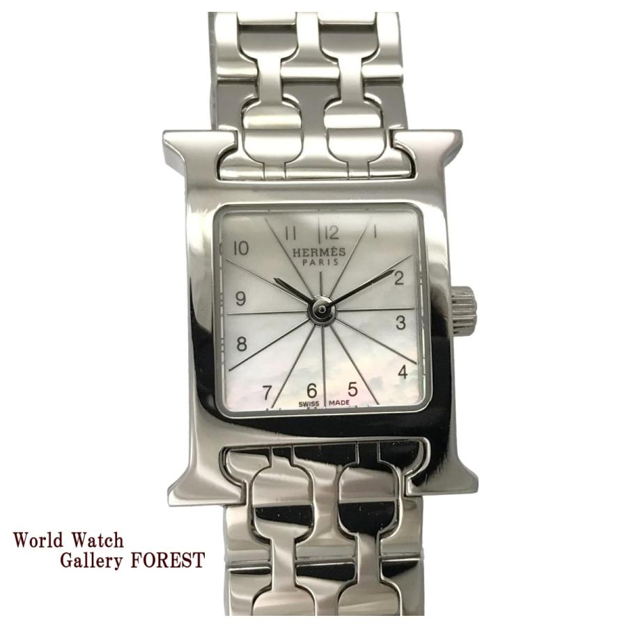 HERMES（エルメス） Hウォッチミニ 中古 レディース腕時計 HH1.110 