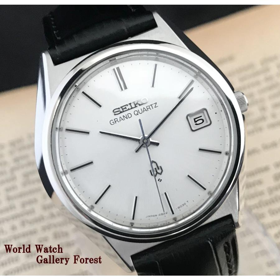 [鑑定済] SEIKO グランドクォーツ 4842-8041 メンズ 腕時計 Grand Seiko 仕上げ済み セイコー SEIKO グランドクオーツ 4842