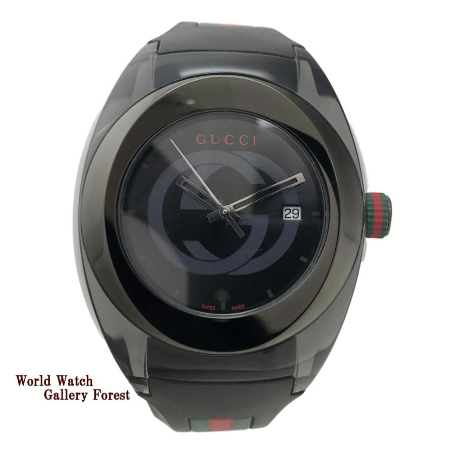 GUCCI グッチ シンク 137 1 メンズ腕時計 クオーツ 中古 SYNC