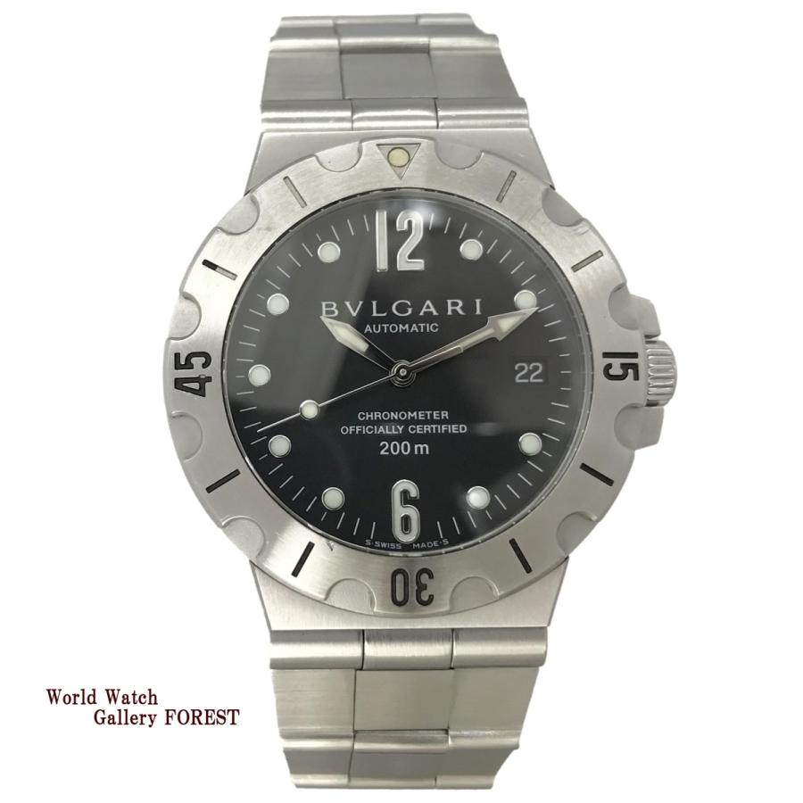 BVLGARI（ブルガリ） ディアゴノ スクーバ 中古 メンズ腕時計 SD38S