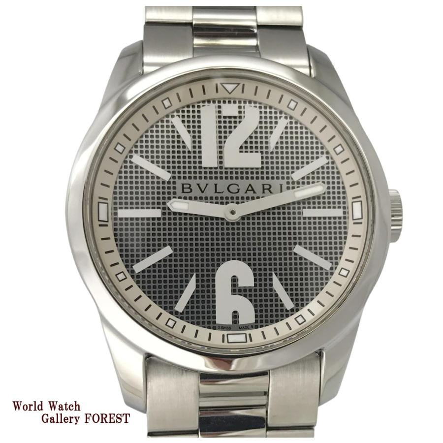 ブルガリ BVLGARI ソロテンポ ST37S 中古 メンズ 腕時計 クオーツ 