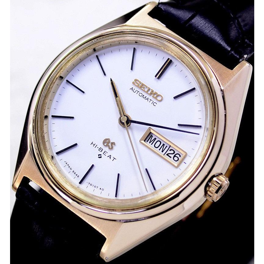 Grand Seiko 仕上げ済み【グランドセイコー ゴールドキャップ 5646