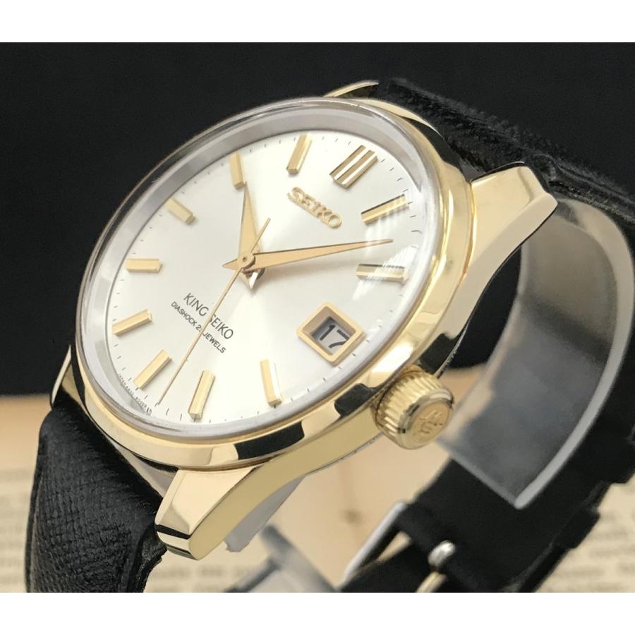 キングセイコー　4402ー８０００ 金色　値下しました Grand Seiko 仕上げ済み キングセイコー King 4402 8000 セカンド