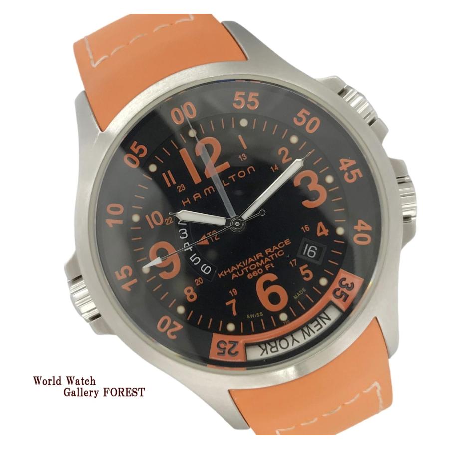 ハミルトン HAMILTON カーキ GMT エアレース 中古 メンズ腕時計