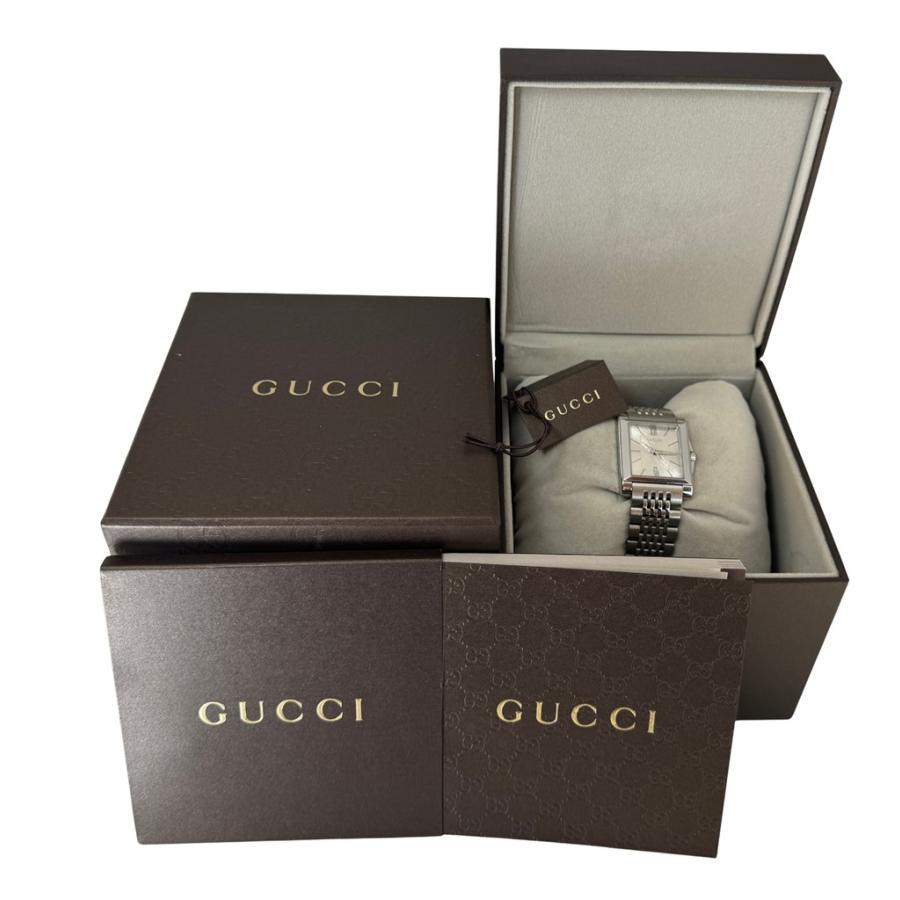 GUCCI（グッチ） Gタイムレス レクタングル 138.5 クオーツ 中古