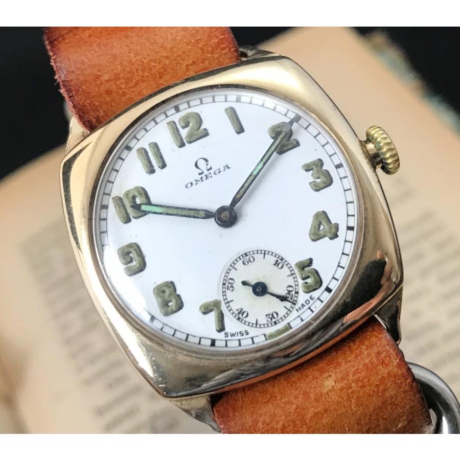 オメガ Omega トレンチ Ww2 時計 ミリタリー メンズ 腕時計 9金無垢 アンティーク 手巻き 1939s L 時計専門店forest 通販 Yahoo ショッピング