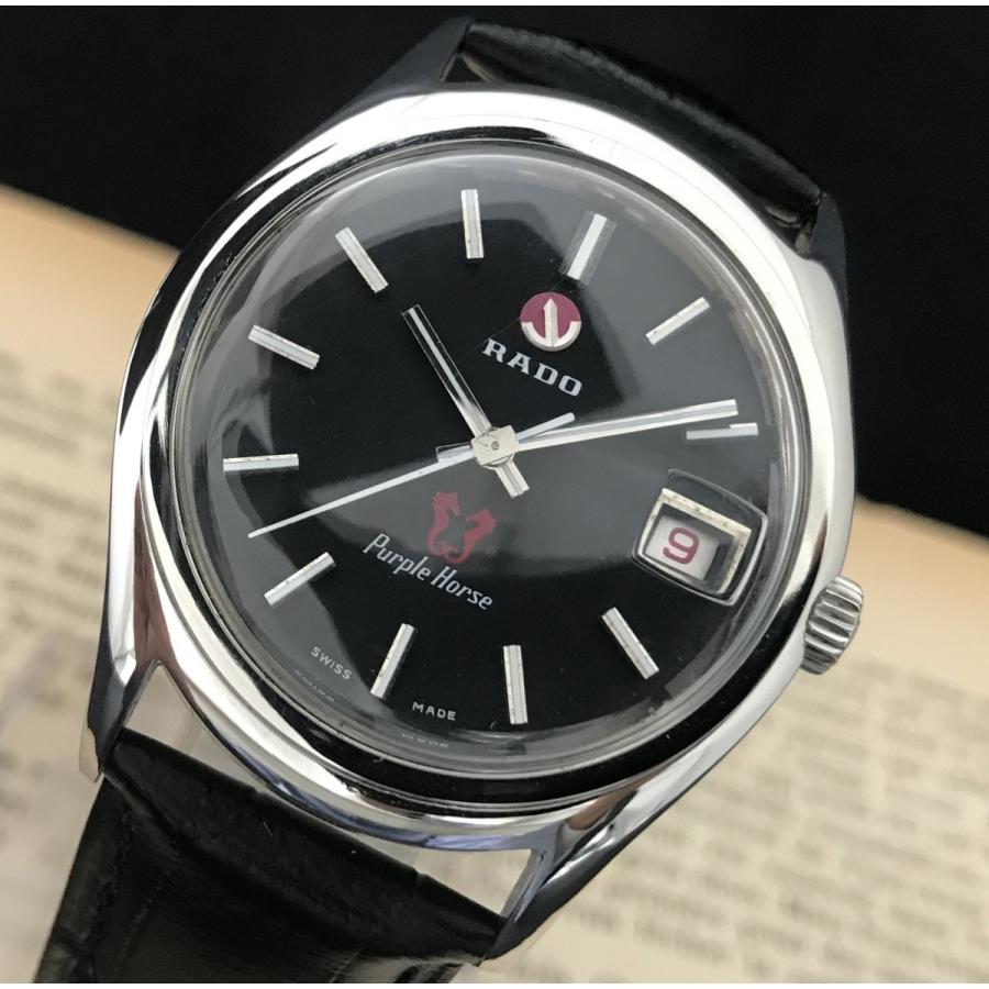 RADOラドー　パープルホース　メンズ自動巻き腕時計　ヴィンテージ希少 RADO ラドー パープルホース 腕時計 ヴィンテージ希少 - メルカリ