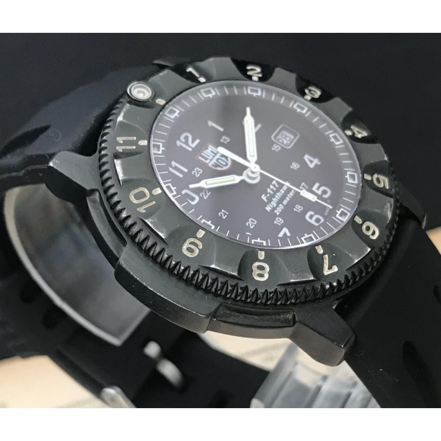 LUMINOX ルミノックス ナイトホーク 3400シリーズ F 117 中古 LUMINOX ルミノックス ナイトホーク 3400シリーズ F 117 中古