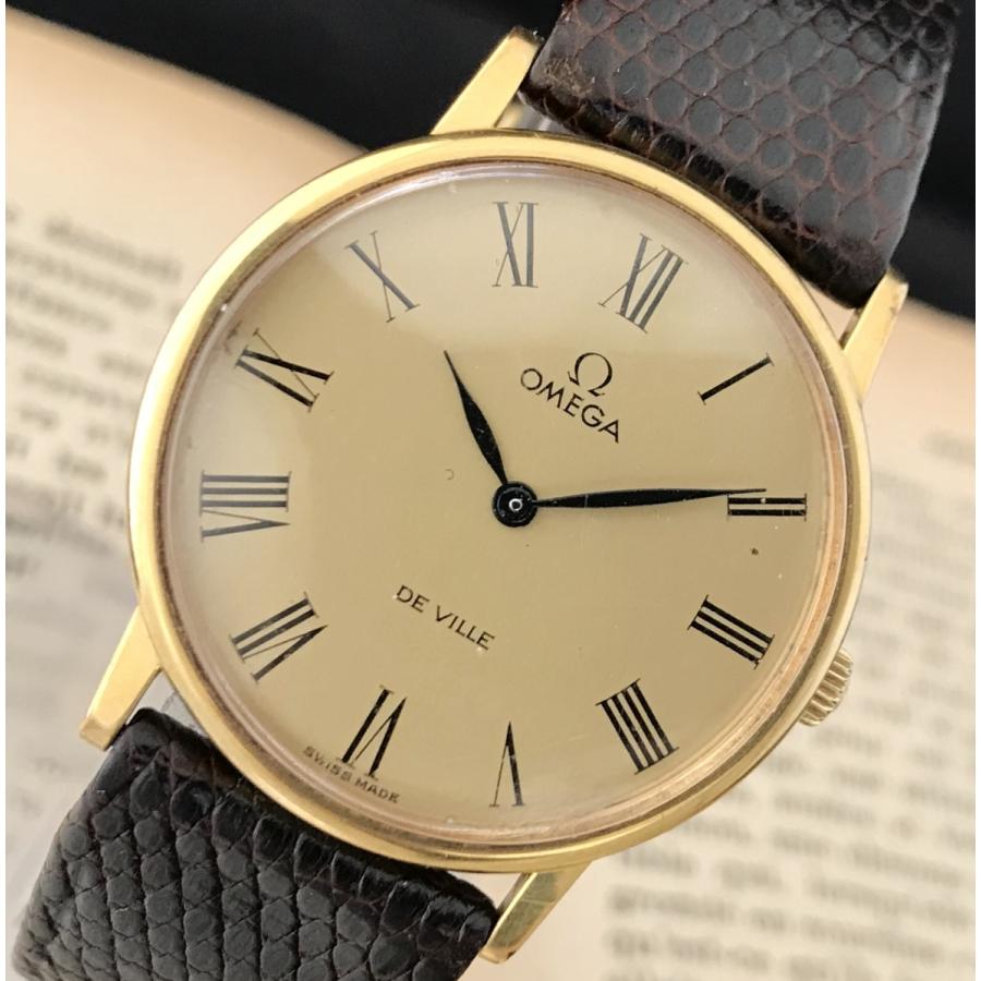 OMEGA De Ville アンティークウォッチ　美品 OMEGA オメガ デビル ヴィンテージ アンティーク 手巻き 中古