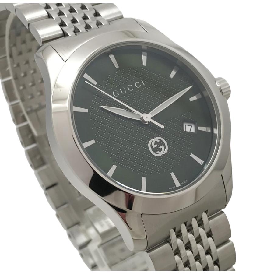 GUCCI グッチ Gタイムレス 126 4 メンズ腕時計 クオーツ 中古