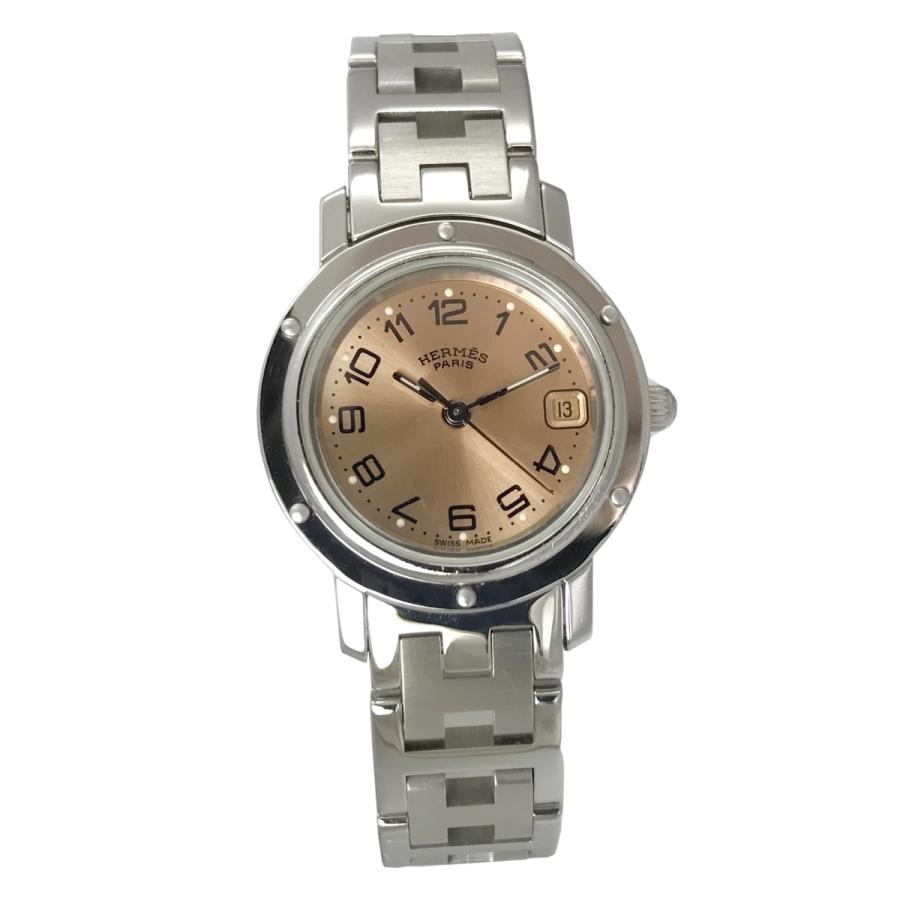 HERMES エルメス クリッパー CL4.210 中古 レディース腕時計 クオーツ  