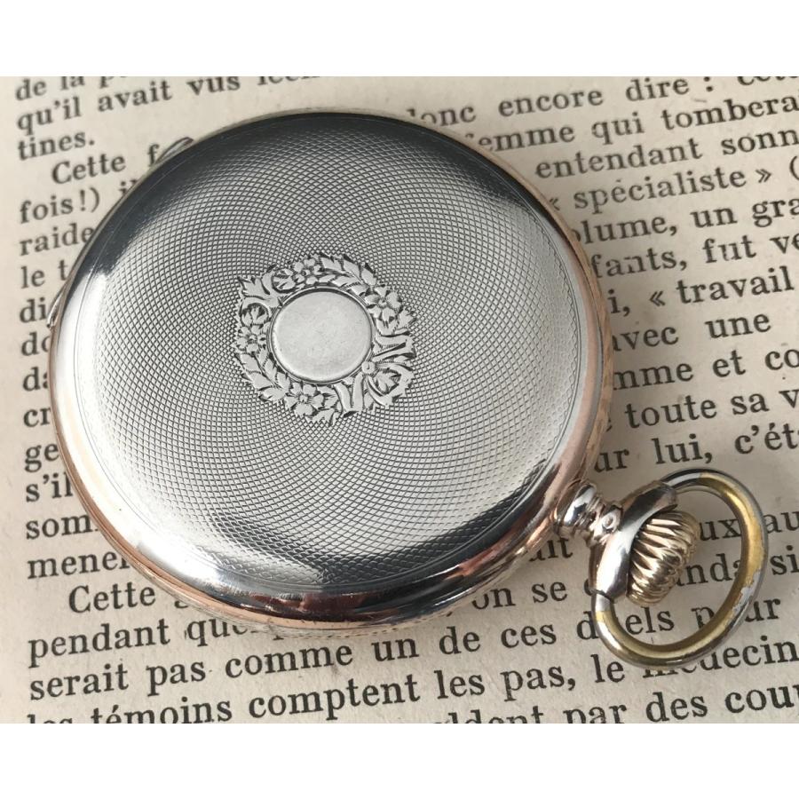 LONGINES（ロンジン） 懐中時計 銀無垢 Silver 0 800 銀無垢 オープン