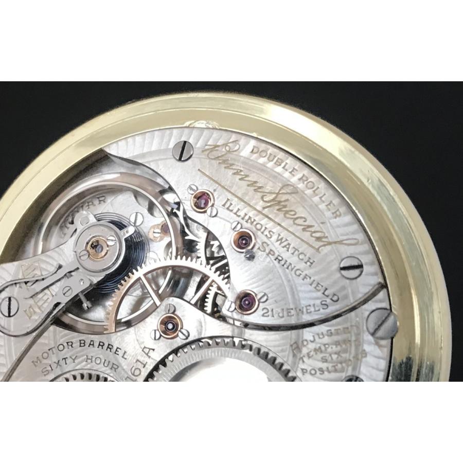 Illinoi Watch Co. ？ 懐中時計 稼働品 イリノイ Illinoi Watch Co. ？ 懐中時計 稼働品 イリノイ