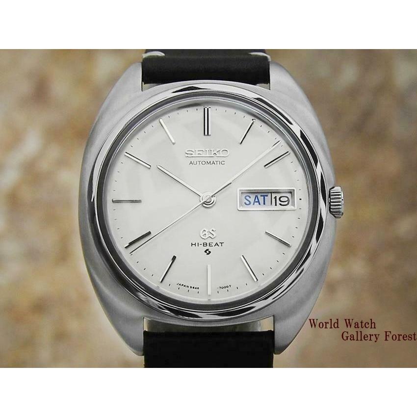 Grand Seiko グランドセイコー 5646 7000 メンズ腕時計 中古 革ベルト ヴィンテージ アンティーク 自動巻き 外装仕上げ