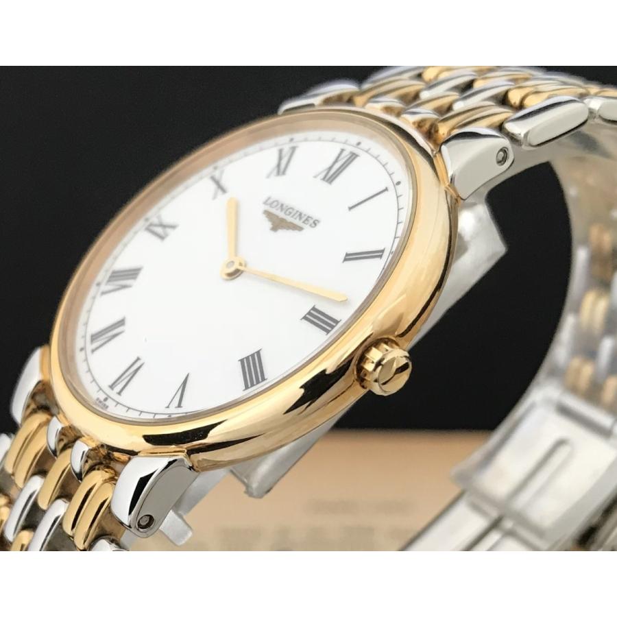 LONGINES 腕時計 L5.636.3 クォーツ ゴールド シルバー LONGINES Longines ロンジン グランドクラシック L5 636 3