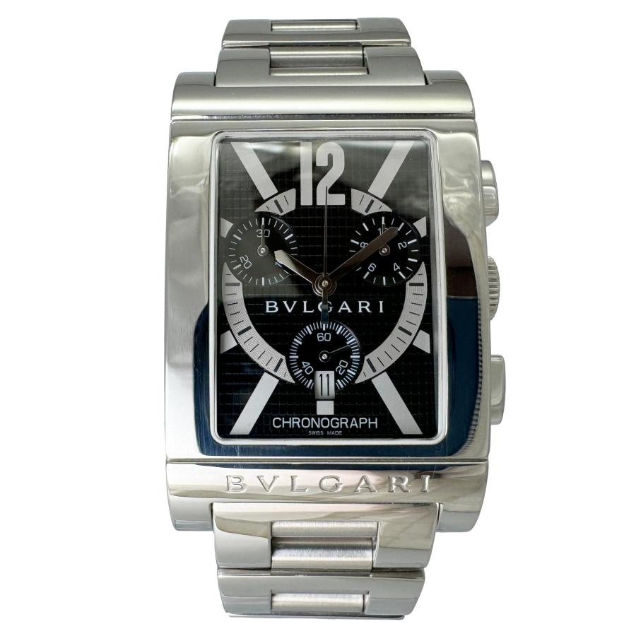 BVLGARI（ブルガリ） レッタンゴロ RTC49S クロノグラフ 中古 メンズ 