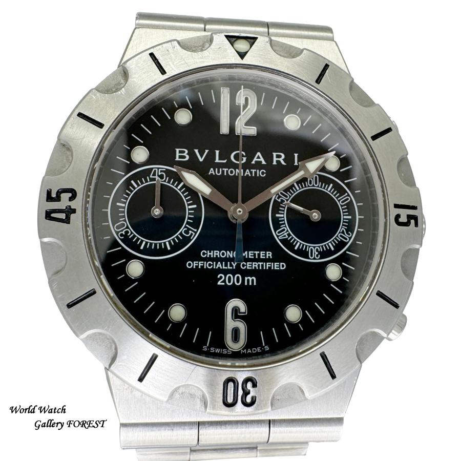 BVLGARI（ブルガリ） ディアゴノ スクーバ 中古 メンズ 腕時計 SCB38S