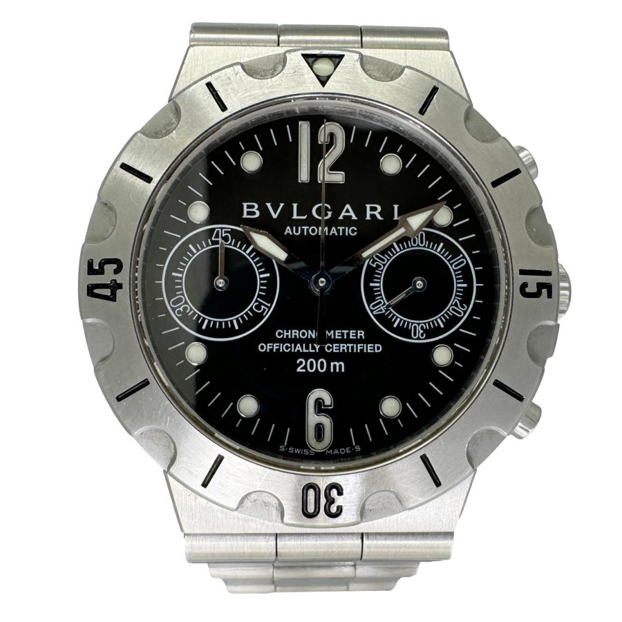 BVLGARI（ブルガリ） ディアゴノ スクーバ 中古 メンズ 腕時計 SCB38S