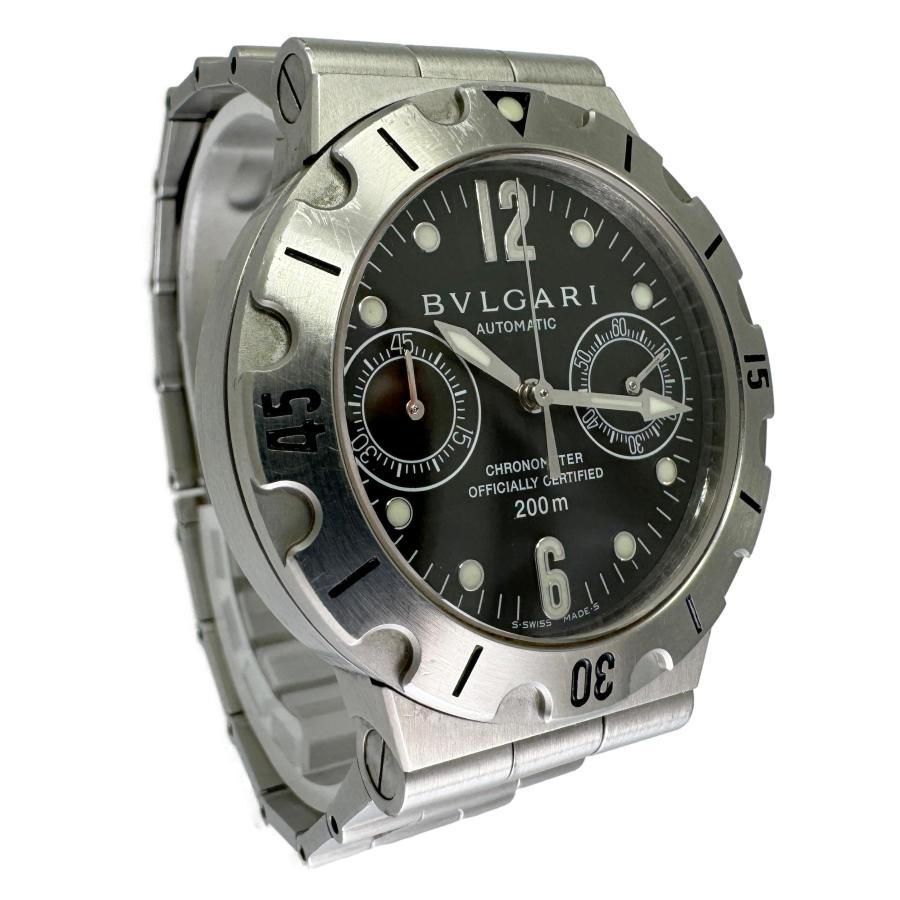 BVLGARI（ブルガリ） ディアゴノ スクーバ 中古 メンズ 腕時計 SCB38S 
