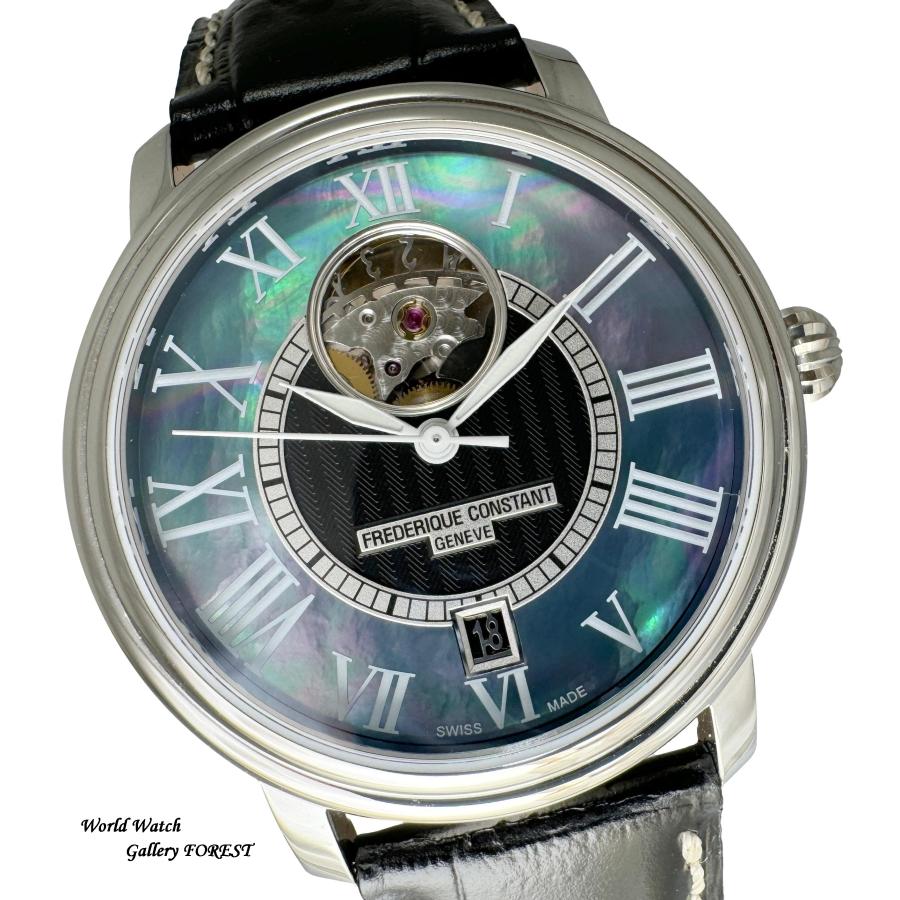 専用　新品 フレデリックコンスタント ハートビート 地球文字盤 自動巻 ② FREDERIQUE CONSTANT（フレデリック・コンスタント） クラシック