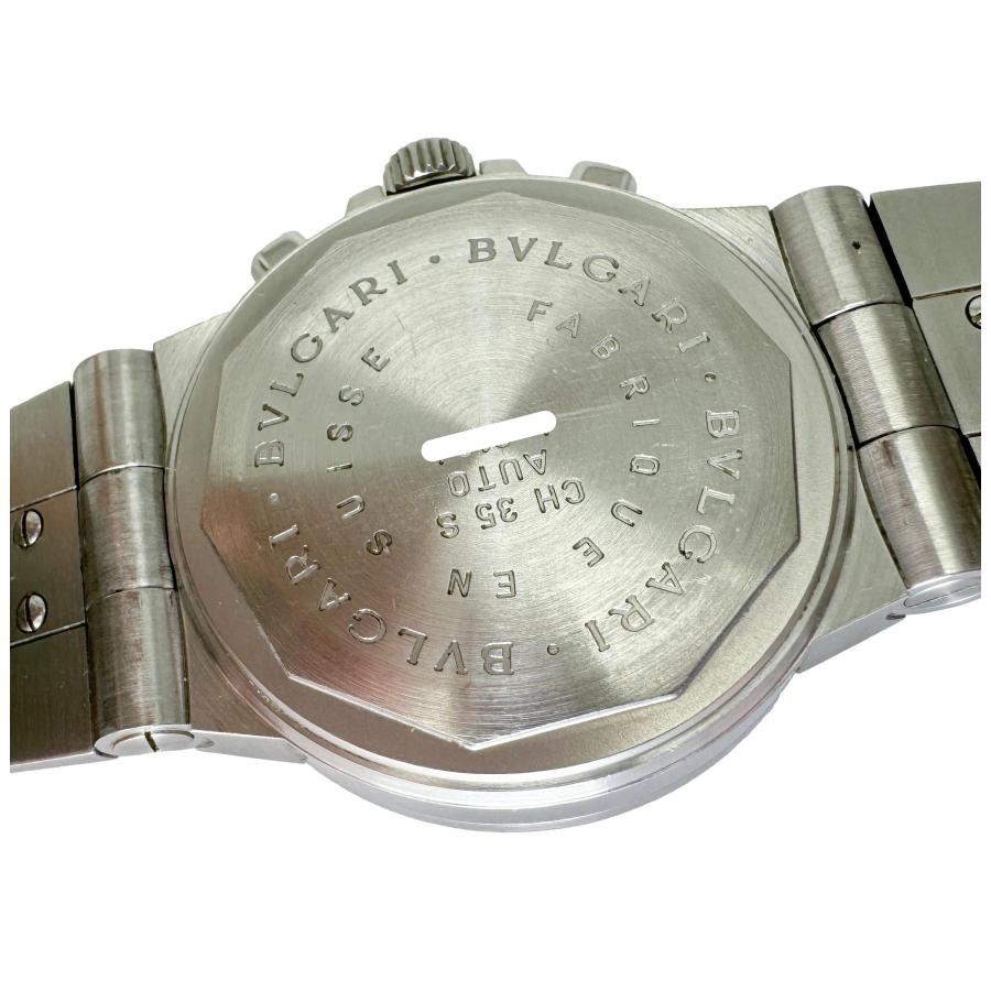 良品【BVLGARI】ブルガリ ディアゴノ CH35S クロノグラフ 自動巻き メンズ【中古】 BVLGARI（ブルガリ） ディアゴノ スポーツ 中古 メンズ腕時計 CH35S