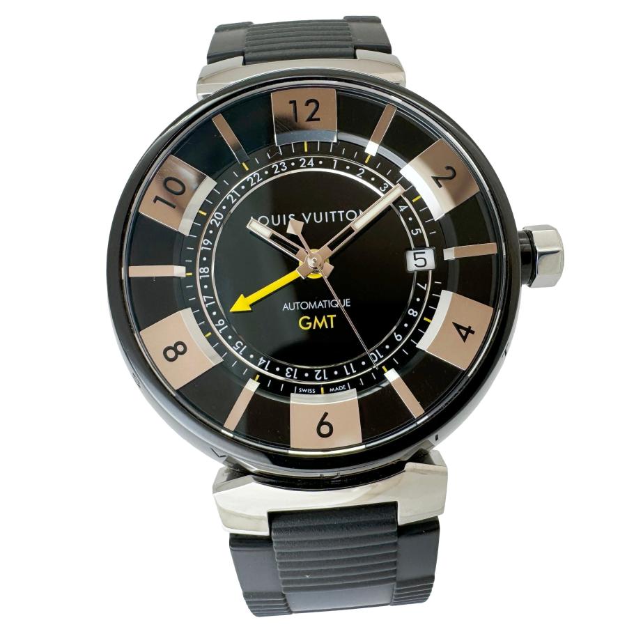 LOUIS VUITTON ルイ・ヴィトン タンブール インブラック GMT LOUIS VUITTON ルイ・ヴィトン タンブール インブラック GMT