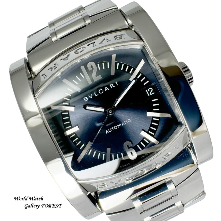 BVLGARI 自動巻き時計 A44S BVLGARI（ブルガリ） OH済み アショーマ AA44S 中古 メンズ腕時計 自動