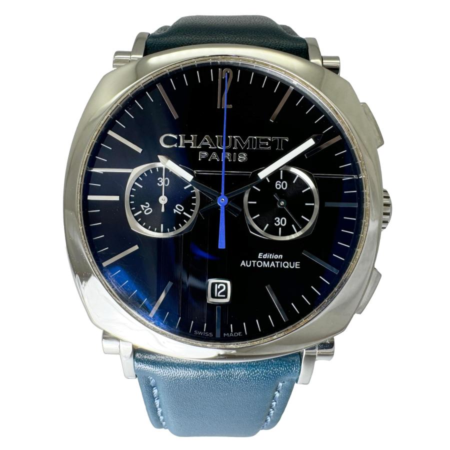 CHAUMET ショーメ ダンディ W11290-30A クロノグラフ 中古 メンズ 