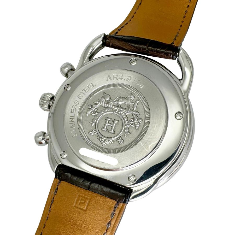 HERMES（エルメス） アルソー AR4.910 クロノグラフ 中古 メンズ腕時計