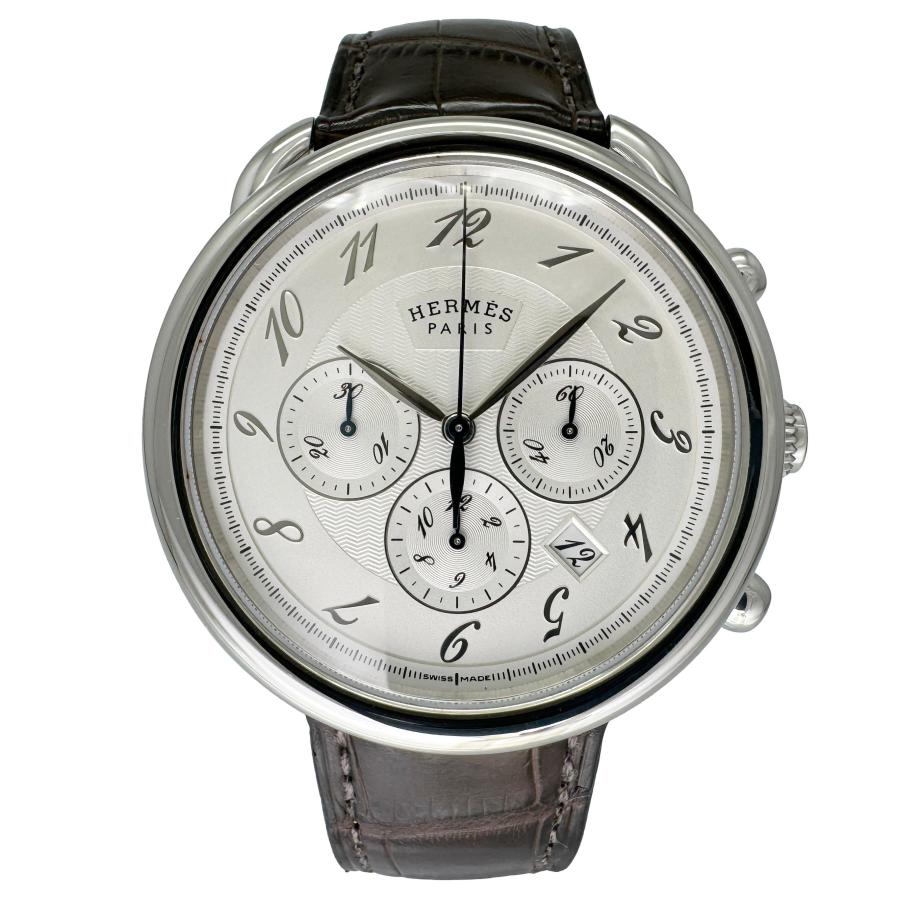 HERMES（エルメス） アルソー AR4.910 クロノグラフ 中古 メンズ腕時計