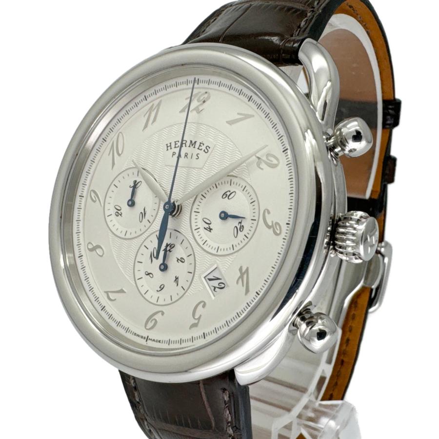 HERMES（エルメス） アルソー AR4.910 クロノグラフ 中古 メンズ腕時計