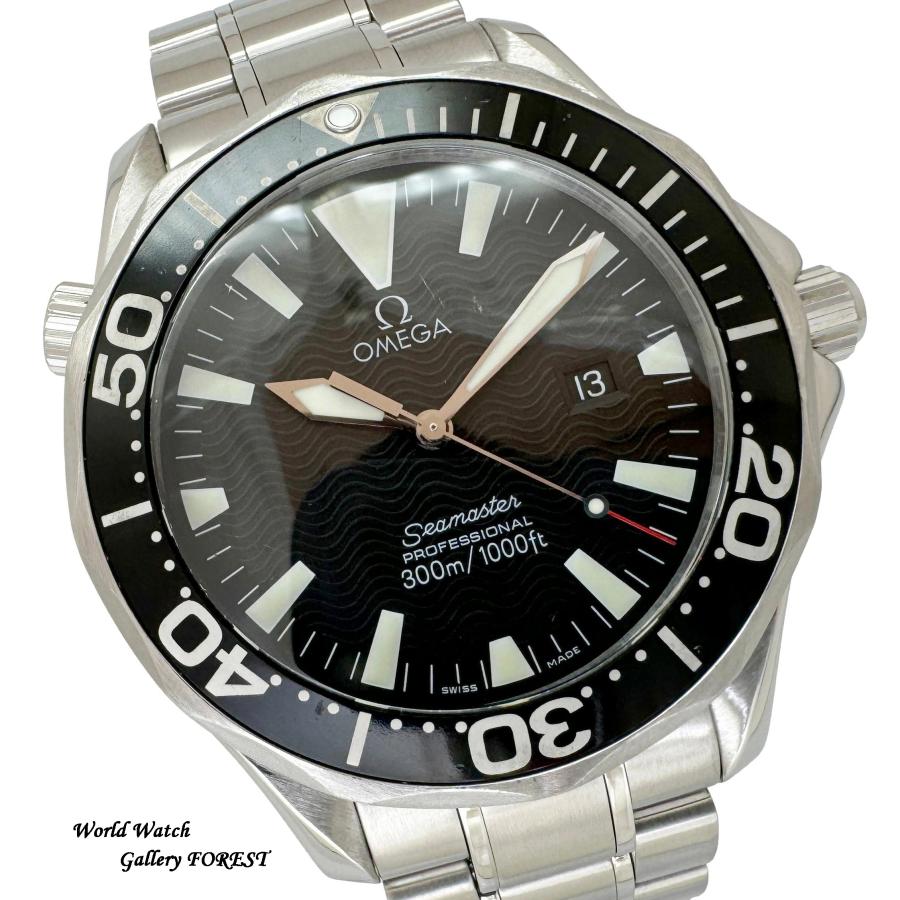 オメガ シーマスター プロフェッショナル2264.50 腕時計 黒文字盤値下げ！ OMEGA（オメガ） シーマスター プロフェッショナル 300M 2264.50 中古