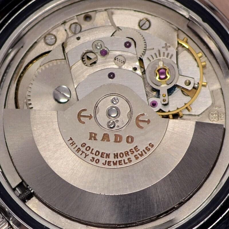 RADO ラドー　メンズ腕時計　ヴィンテージ RADO ラドー Silverlepor シルバーレポール ネイビー 手巻き