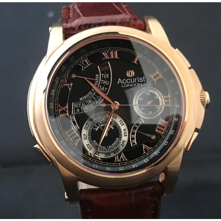 アキュリスト Accurist ミニッツリピーター Gmt326 メンズ腕時計 Made In Japan R 時計専門店forest 通販 Yahoo ショッピング