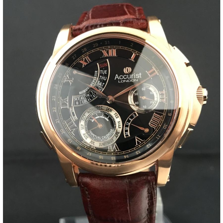 アキュリスト Accurist ミニッツリピーター Gmt326 メンズ腕時計 Made In Japan R340808976 時計専門店forest 通販 Yahoo ショッピング