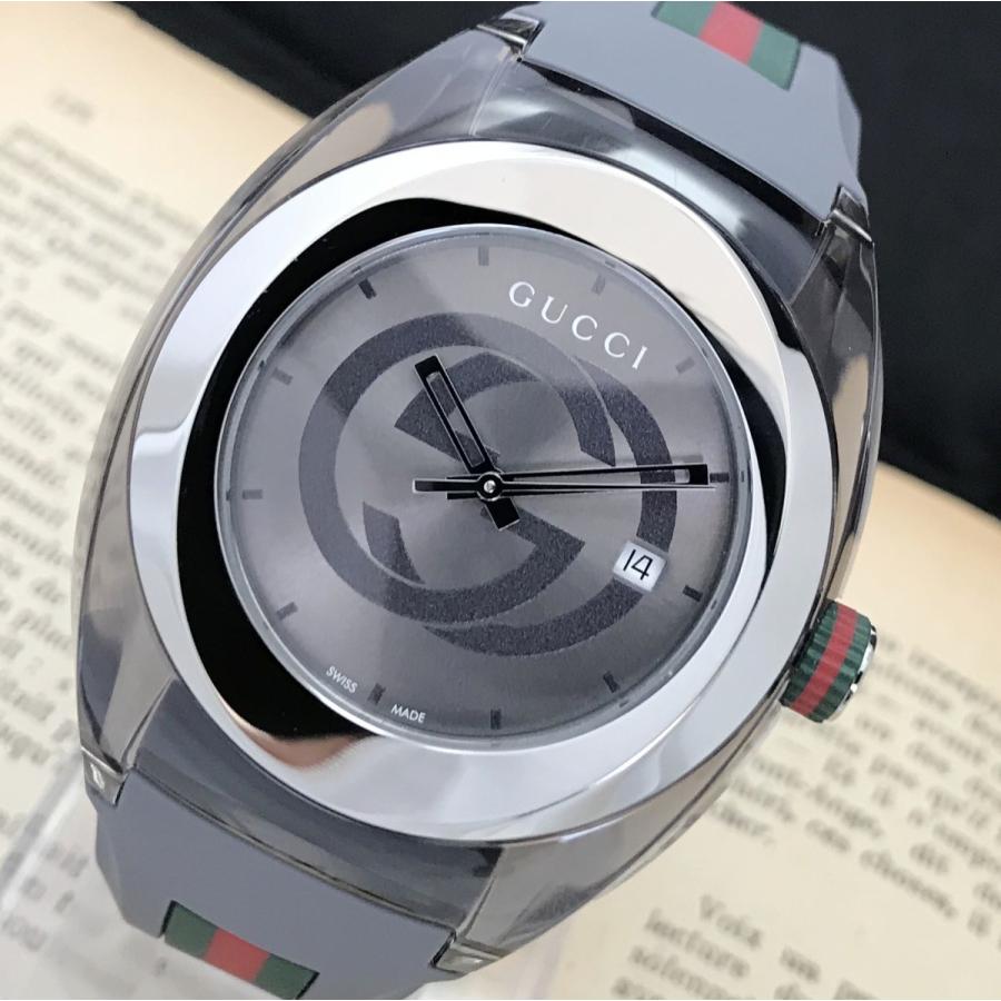 箱付き✨GUCCI 時計SYNC 137.1 グッチ シンク シェリーライン GUCCI グッチ シンク 137 1 メンズ腕時計 クオーツ 中古 SYNC