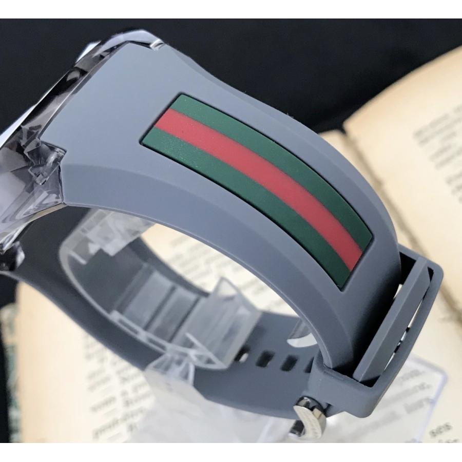 新品ベルト✨　GUCCI 137.1シンク ユニセックス　腕時計　シェリーライン GUCCI - 新品ベルト 美品✨ グッチ 137.1シンク ユニセックス